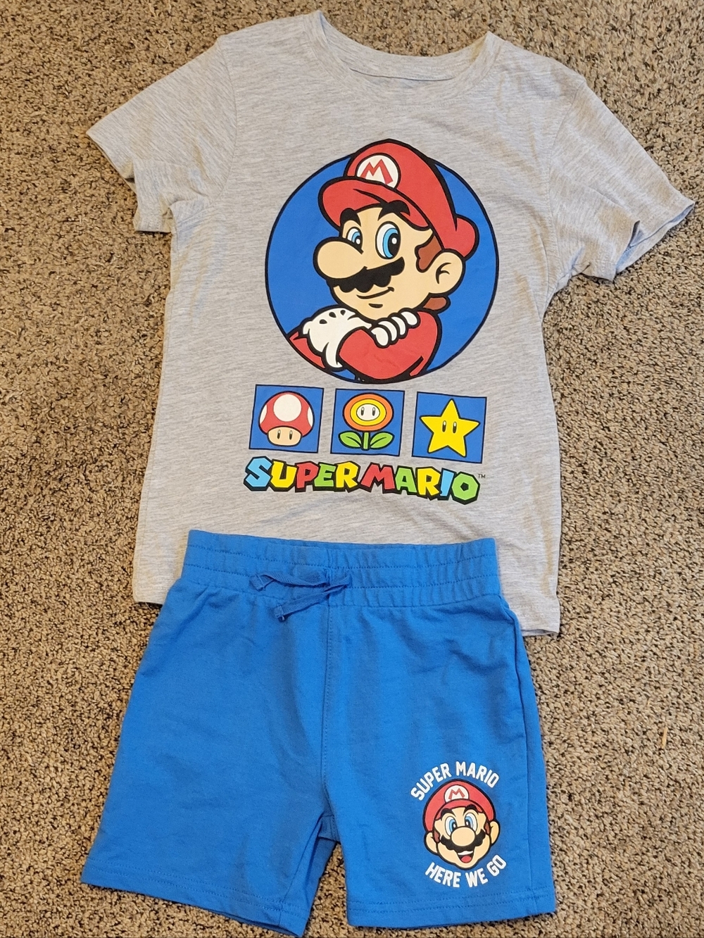 Super Mario Outfit sz XS